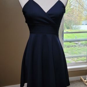 Francesca's Collection Jun & Ivy Navy Blue Mini Sz Xxs